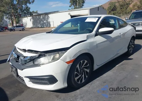 2016 Honda Civic Lx-P из США, поврежденный, VIN 2HGFC4B01GH301275